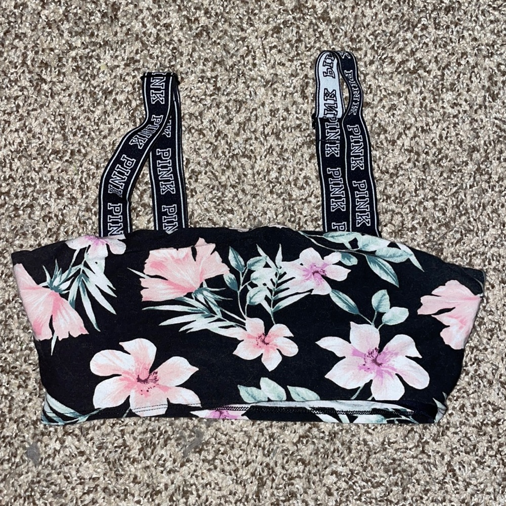 Pink lounge bra